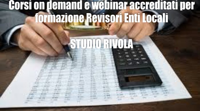 revisori enti locali STUDIO RIVOLA